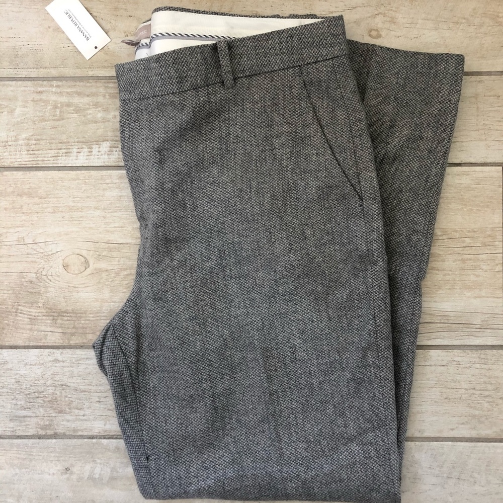 NWT Banana Republic Grey Trousers/pants, 16S
